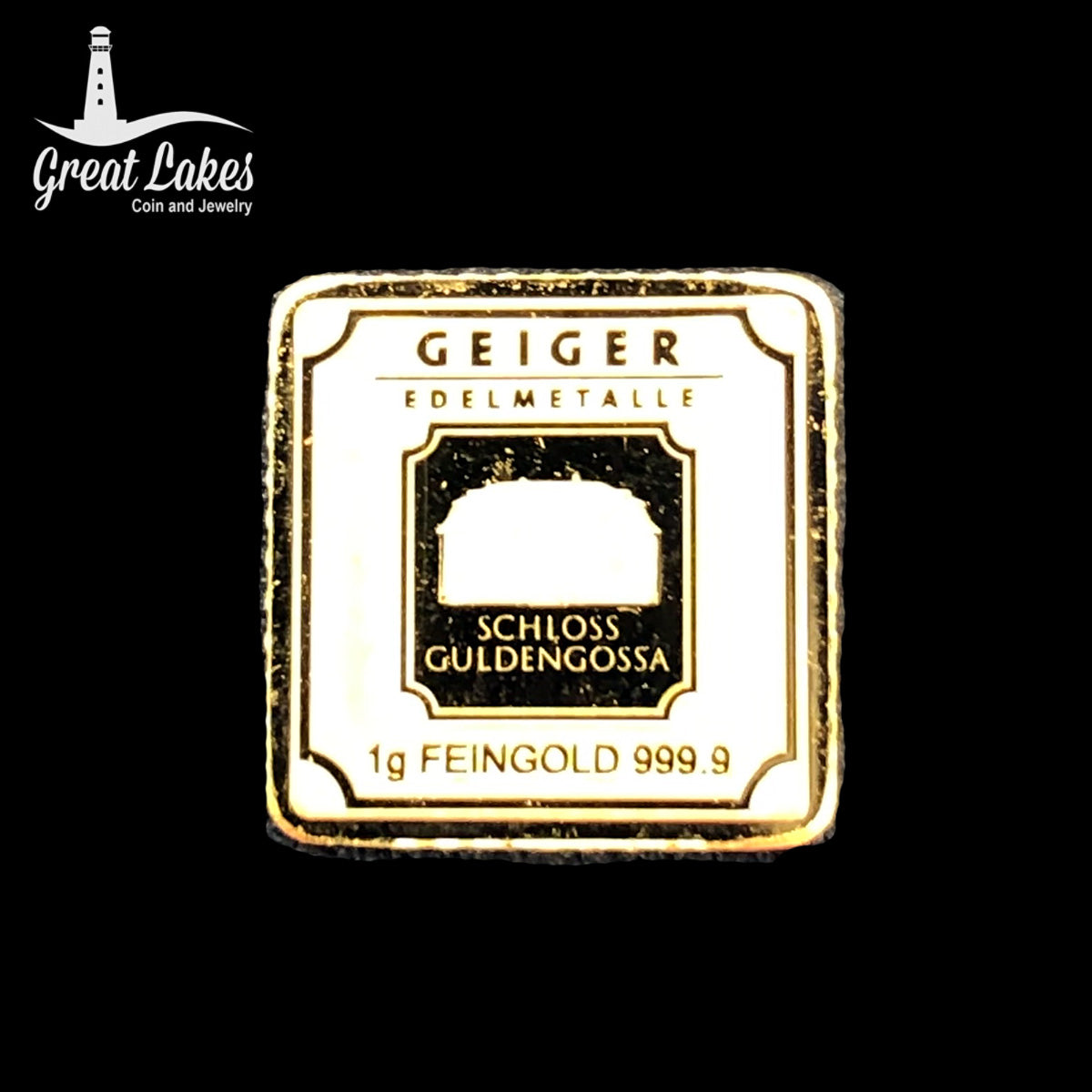 Geiger 1 g Gold Bar