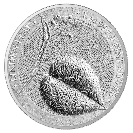 Germania Mint 2022 Mythical Forest Linden Leaf 1 oz Silver (BU)