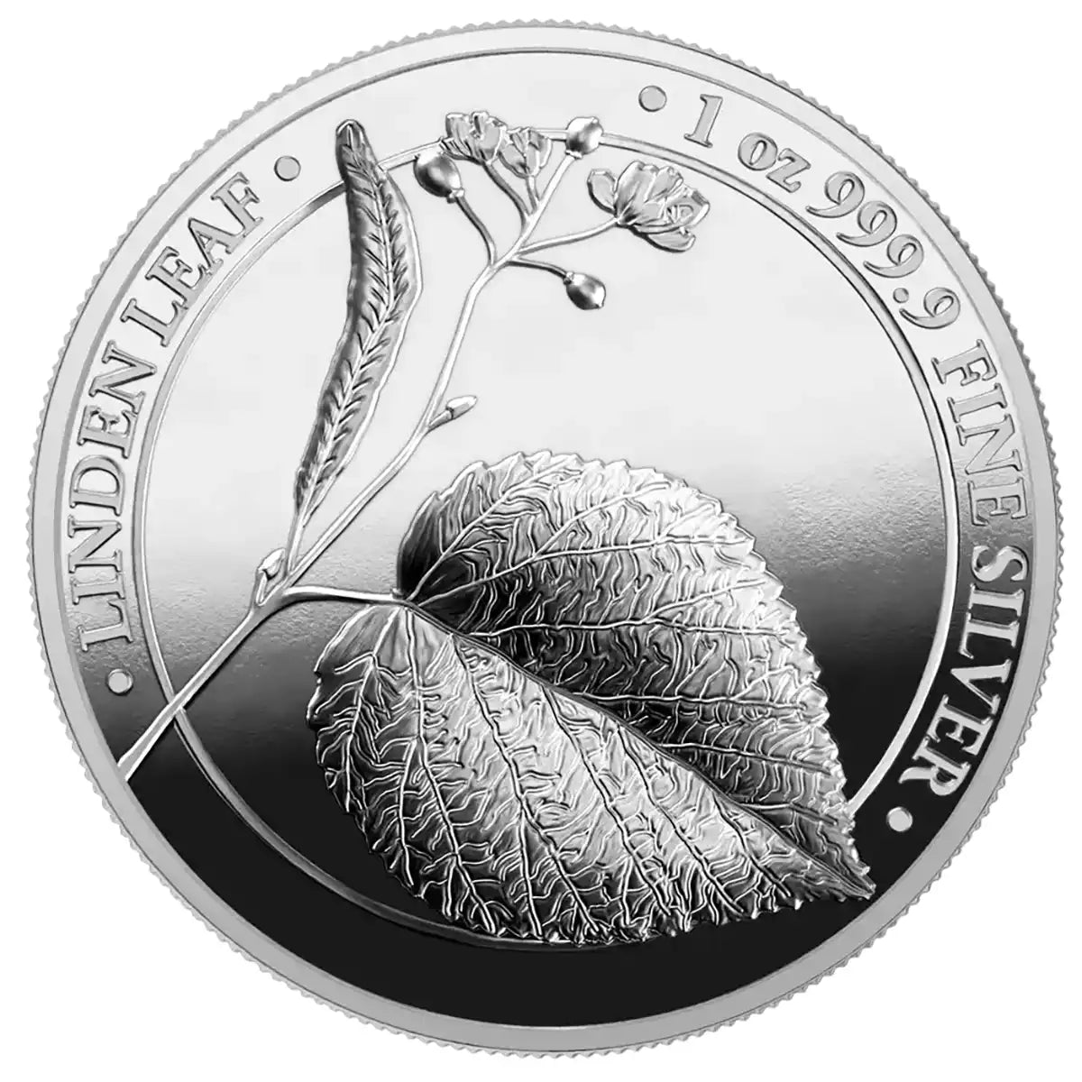 Germania Mint 2022 Mythical Forest Linden Leaf 1 oz Silver Proof