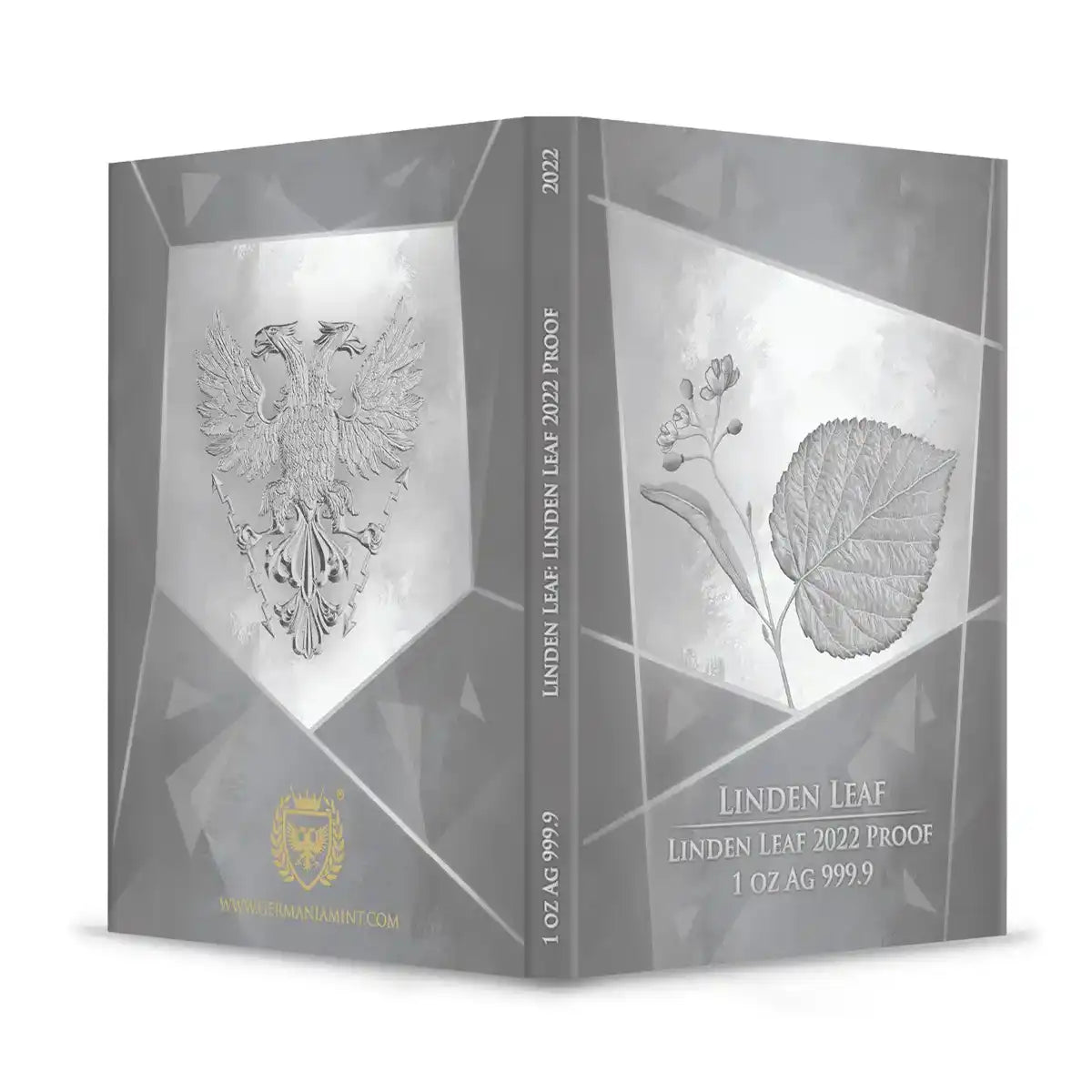 Germania Mint 2022 Mythical Forest Linden Leaf 1 oz Silver Proof