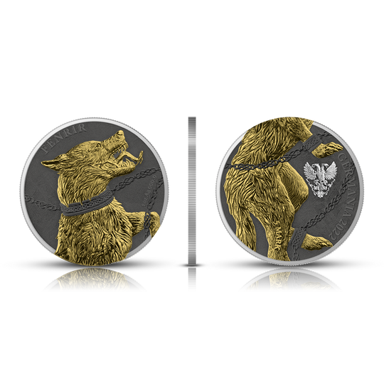 Germania Mint 2022 Germania Beasts Fenrir 2 Coin Set (BU)