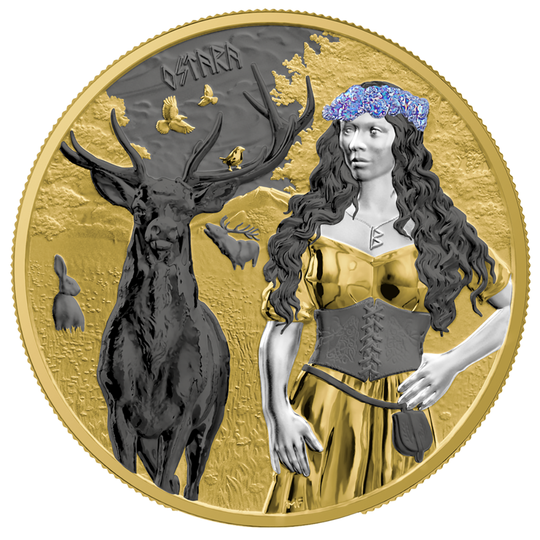 Germania Mint 2023 Valkyries Ostara Valhalla 1 oz Silver (BU)
