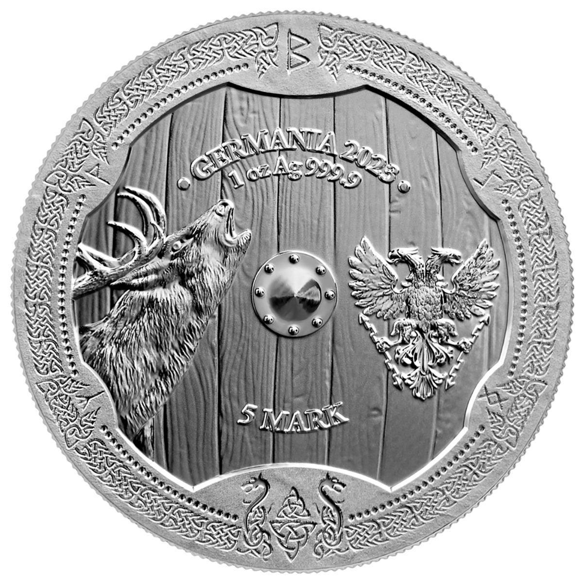 Germania Mint 2023 Valkyries Ostara 1 oz Silver (BU)