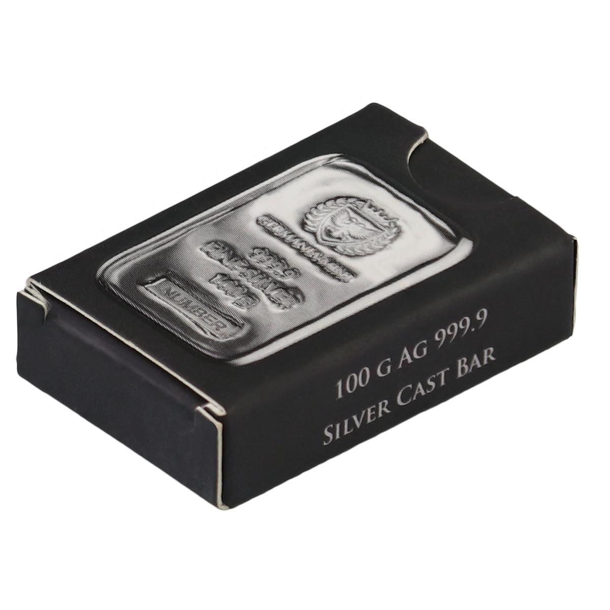 Germania Mint 100 g Silver Bar
