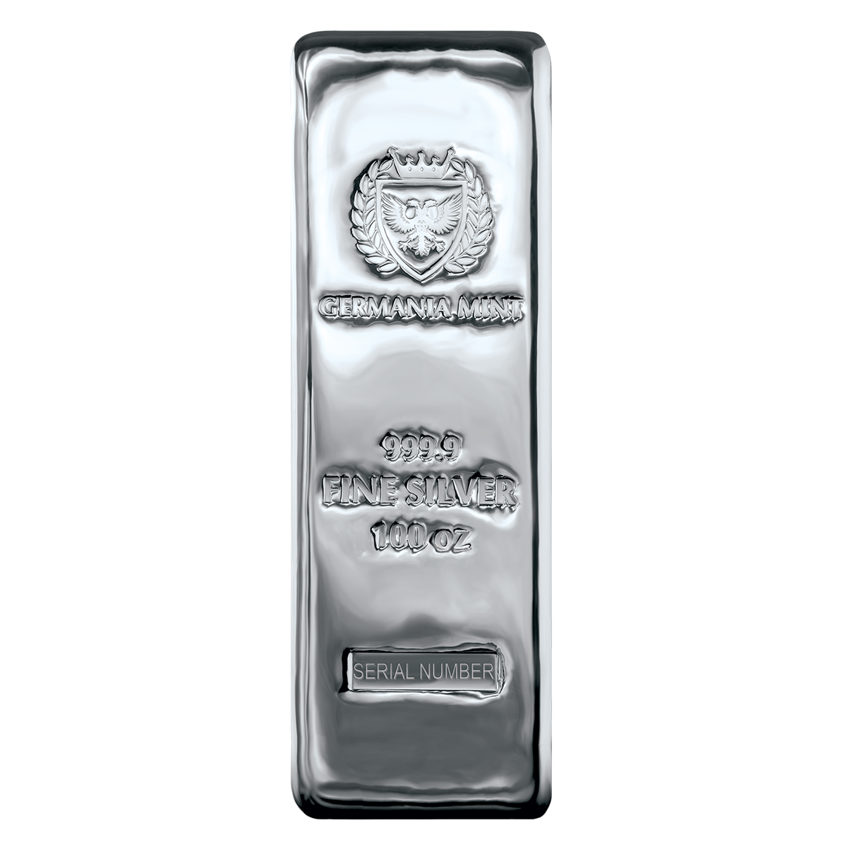 Germania Mint 100 oz Silver Bar