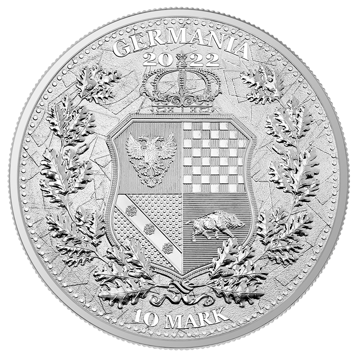 Germania Mint 2022 Allegories Polonia &amp; Germania 2 oz Silver (BU)