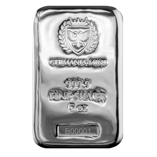 Germania Mint 5 oz Silver Bar
