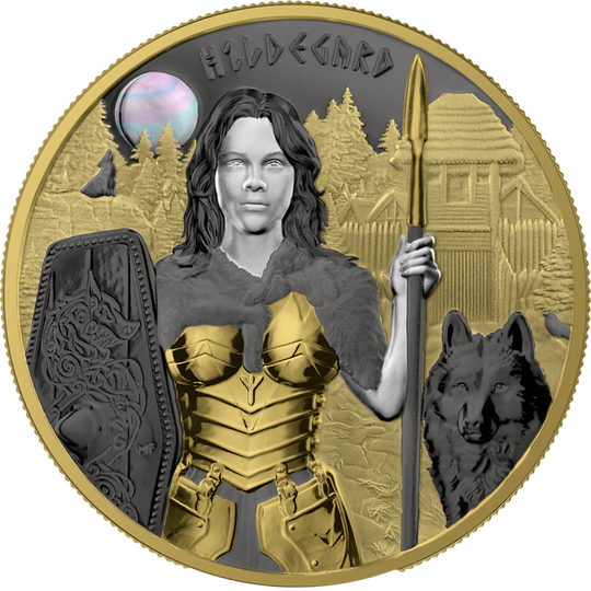 2022 Germania Valkyries Hildegard Valhalla 1 oz Silver (BU)