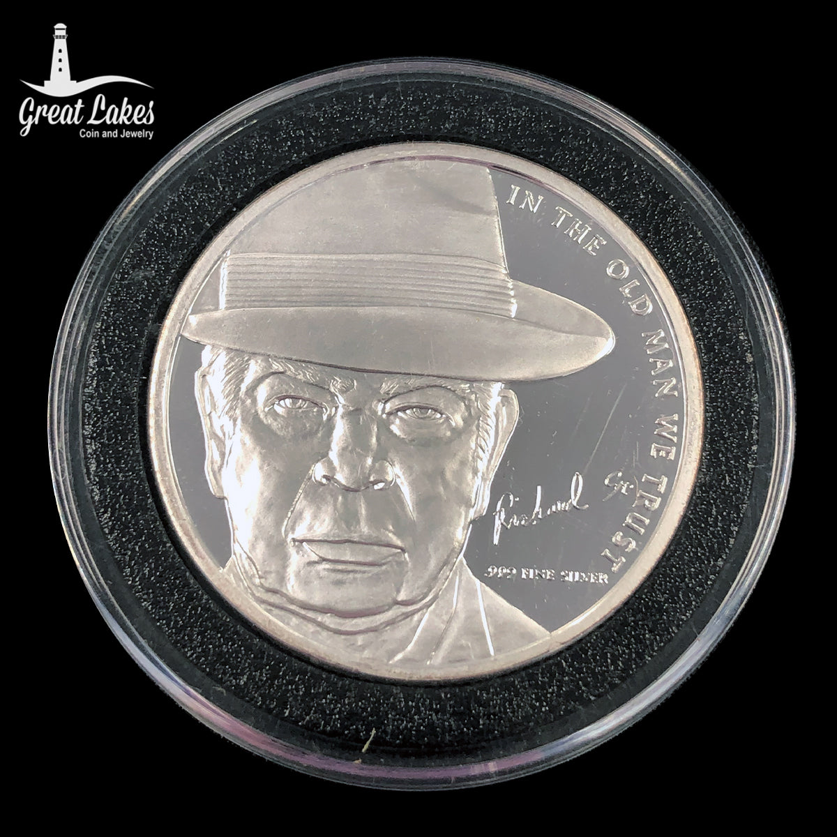 Gold Silver Pawn Shop 1 oz Silver Round Great Lakes Coin