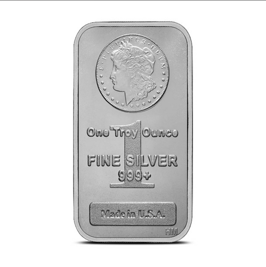 Highland Mint 1 oz Silver Morgan Bar