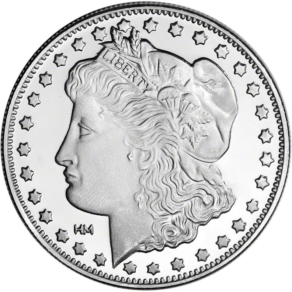 Highland Mint 1 oz Morgan Dollar Silver Round