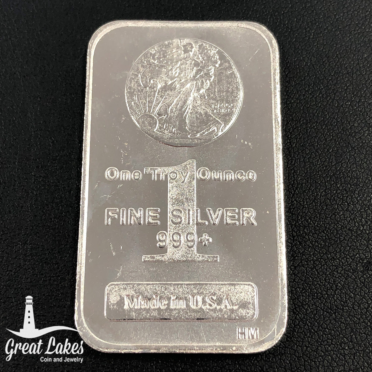 Highland Mint 1 oz Walking Liberty Silver Bar