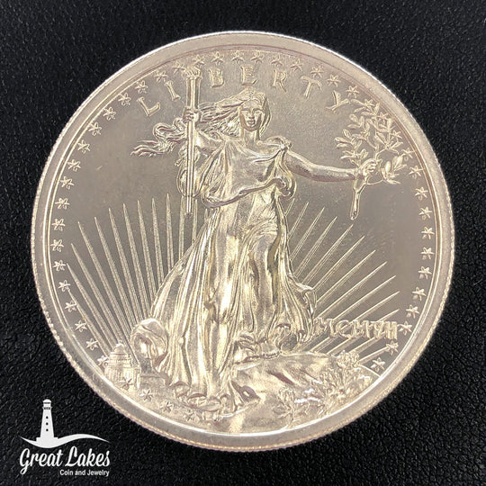 Intaglio Mint 2 oz Silver High Relief Saint-Gaudens Round