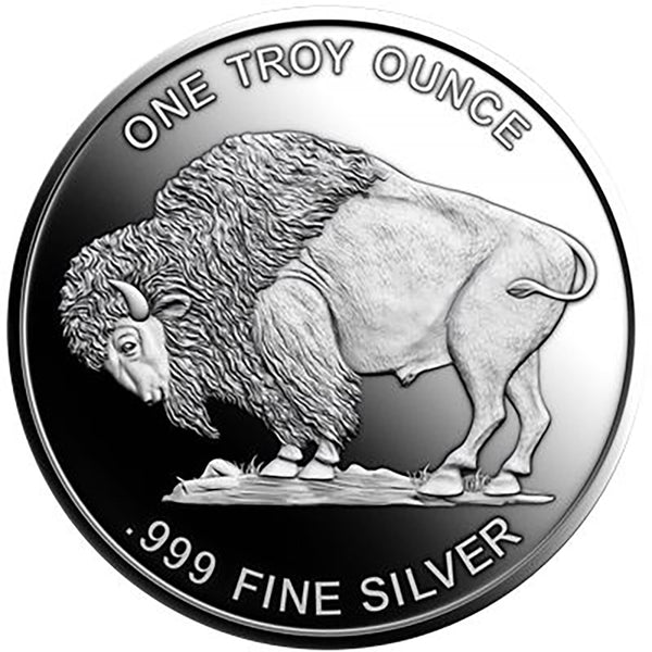 Mason Mint 1 oz Silver Buffalo Round - Great Lakes Coin