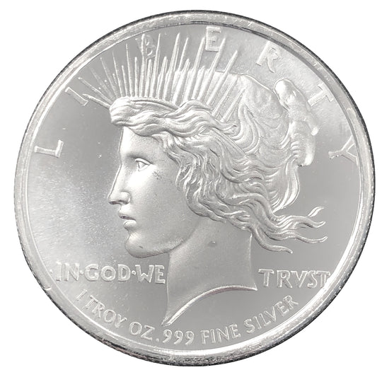 Mason Mint 1 oz Peace Silver Dollar | MI