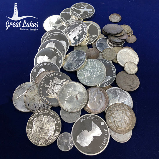 Mixed Foreign Silver (23.4562 Troy Oz)