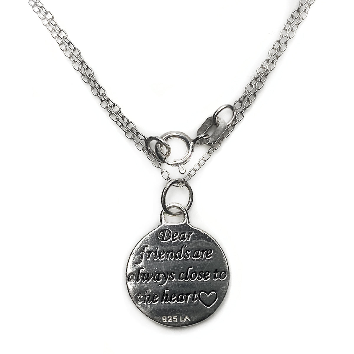 Silver Friendship Necklace