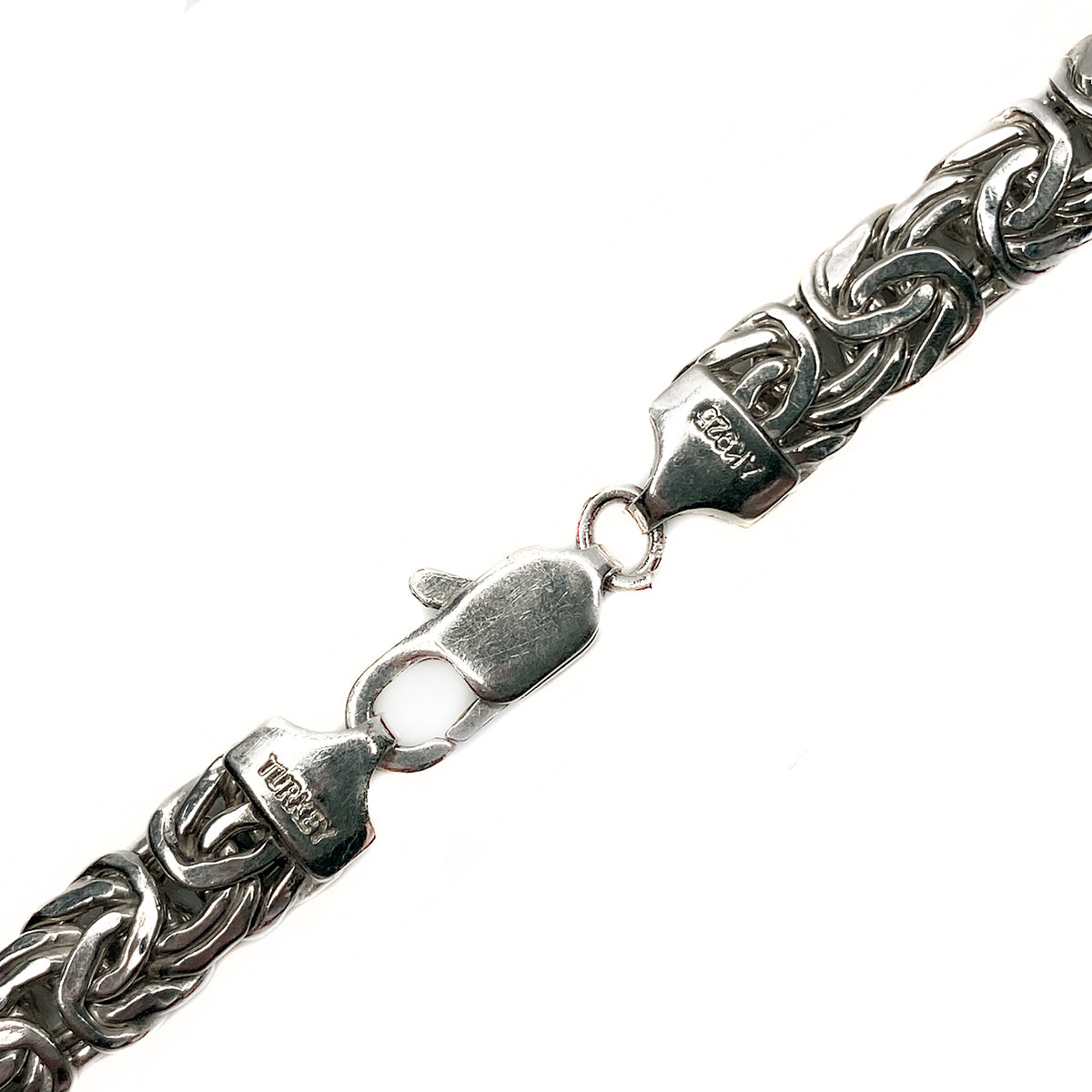 Silver Byzantine Necklace