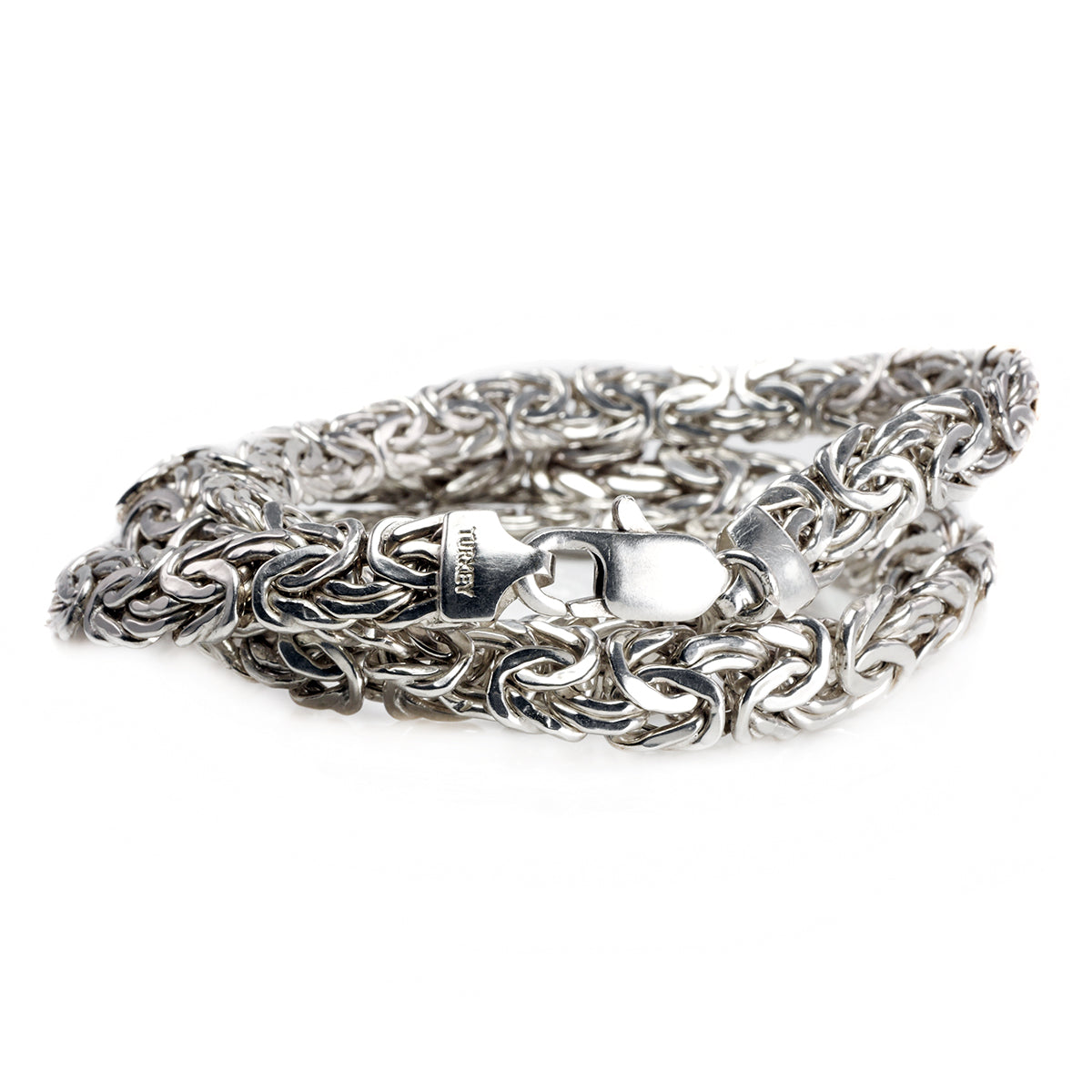 Silver Byzantine Necklace