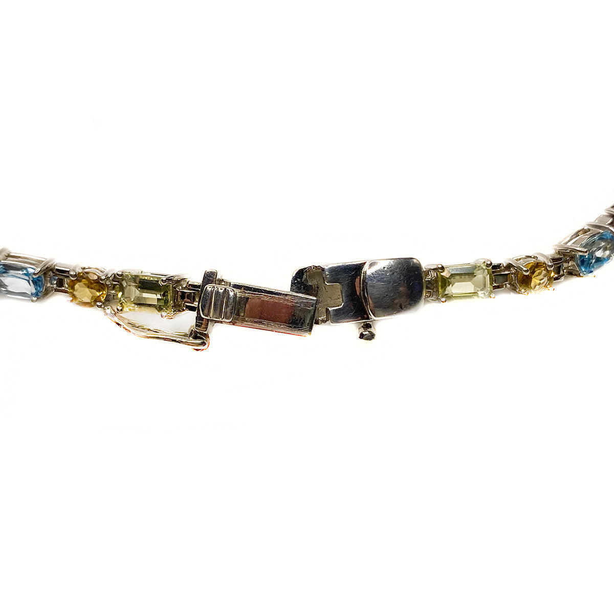 Silver &amp; Cubic Zirconia Necklace
