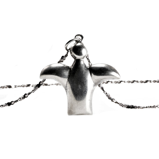 Silver Angel Necklace
