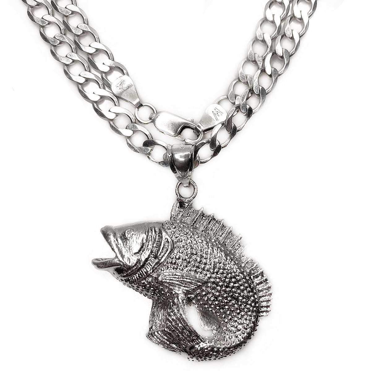 Silver Fish Necklace