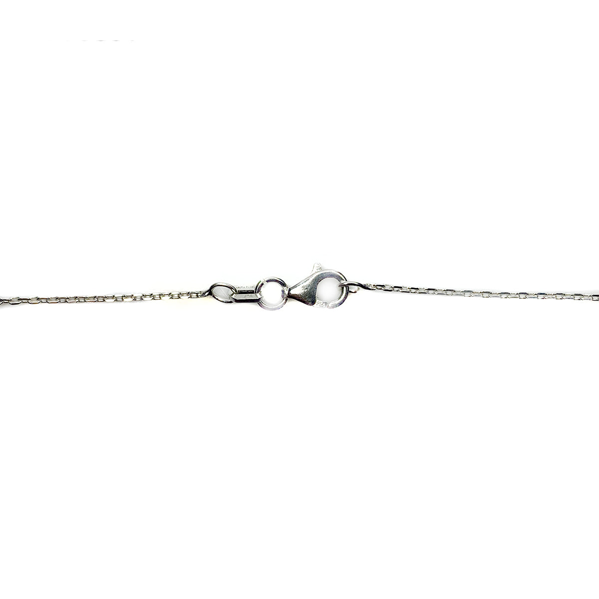 Silver &amp; Topaz Heart Pendant