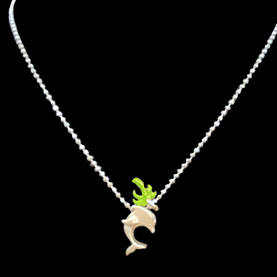 Silver Dolphin Necklace