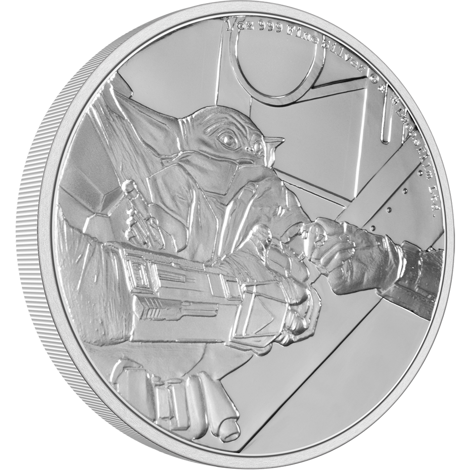 Niue Mint 2022 The Mandalorian Grogu 1 oz Silver Coin
