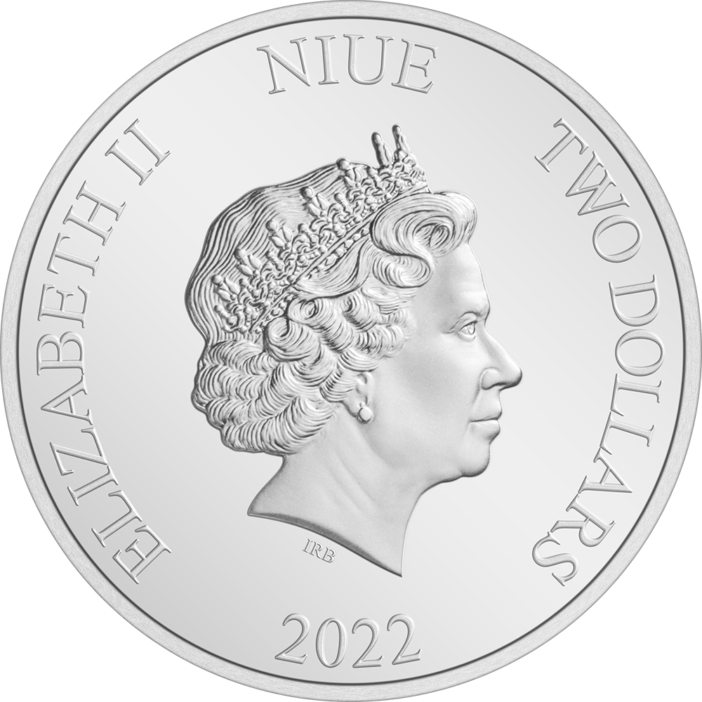 Niue Mint 2022 The Mandalorian Grogu 1 oz Silver Coin