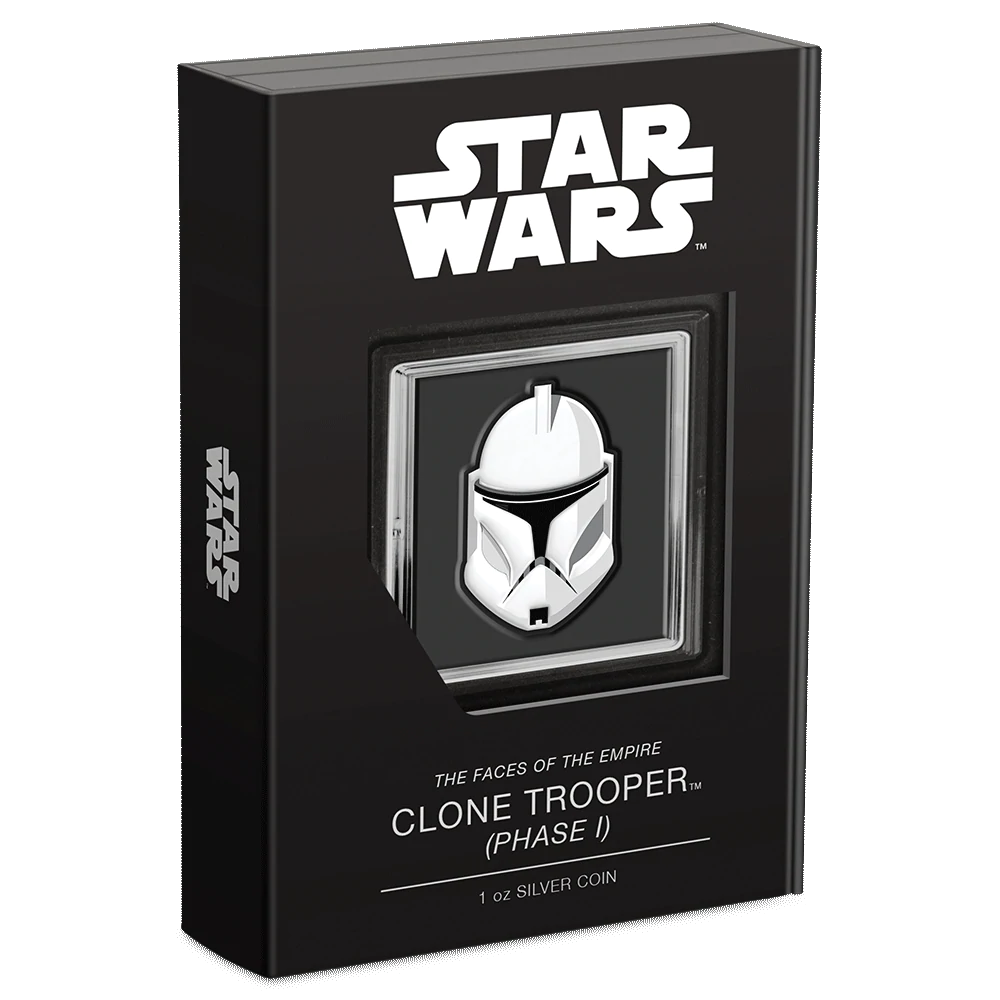 Niue Mint 2021 Faces of the Empire Clone Trooper Phase 1 1 oz Silver Coin