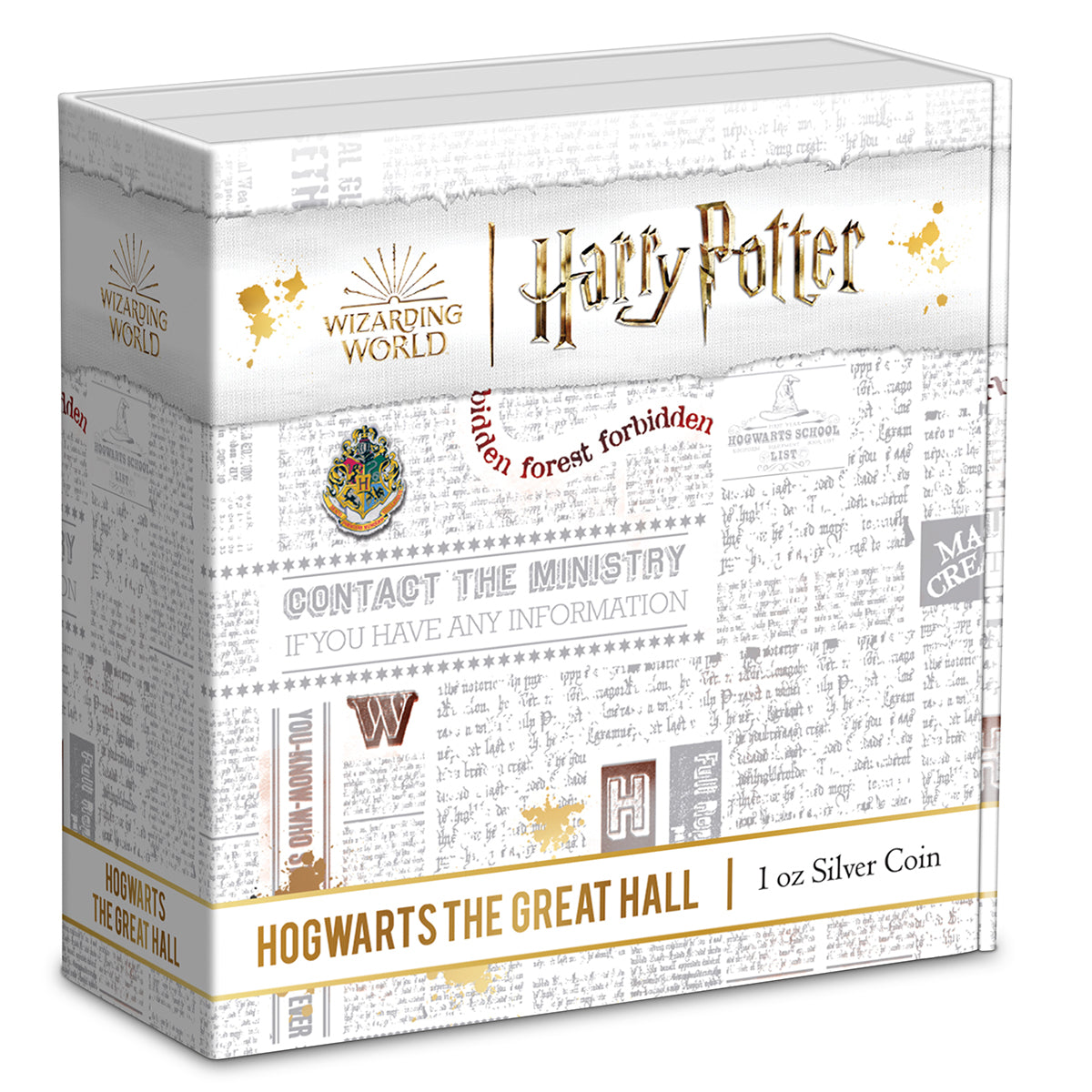 Niue Mint 2022 Hogwarts The Great Hall 1 oz Silver Coin
