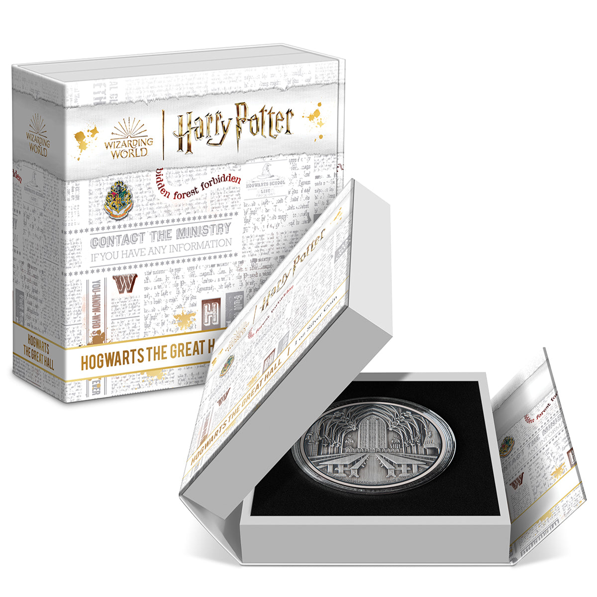 Niue Mint 2022 Hogwarts The Great Hall 1 oz Silver Coin