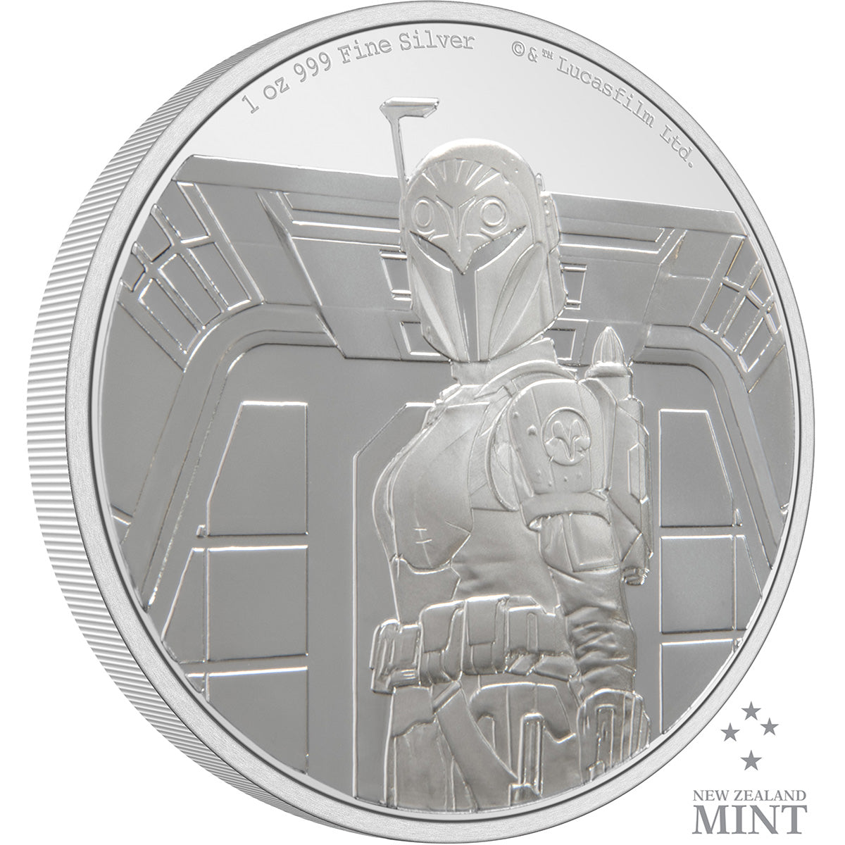 Niue Mint 2022 The Mandalorian Classic  Bo-Katan Kryze 1 oz Silver Coin
