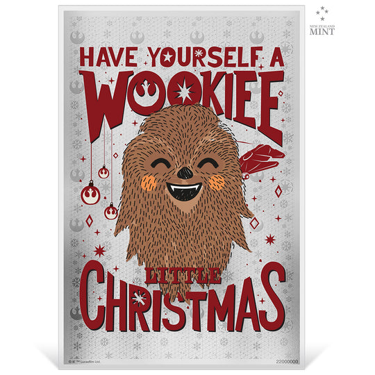 Niue Mint 2022 Star Wars Season’s Greetings 2022 5 g Silver Coin Note