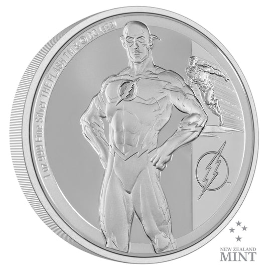 Niue Mint 2021 DC Comics The Flash 1 oz Silver Coin