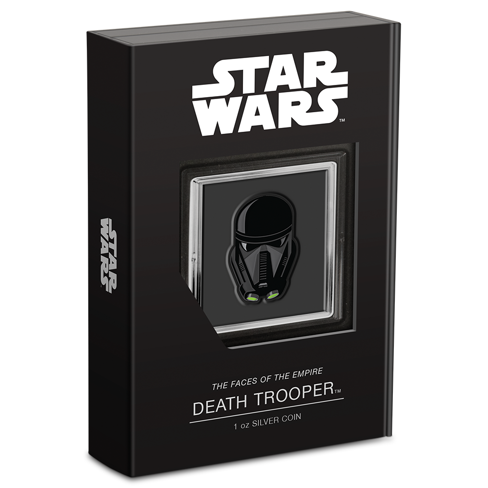 Niue Mint 2021 Faces of the Empire Death Trooper 1 oz Silver Coin