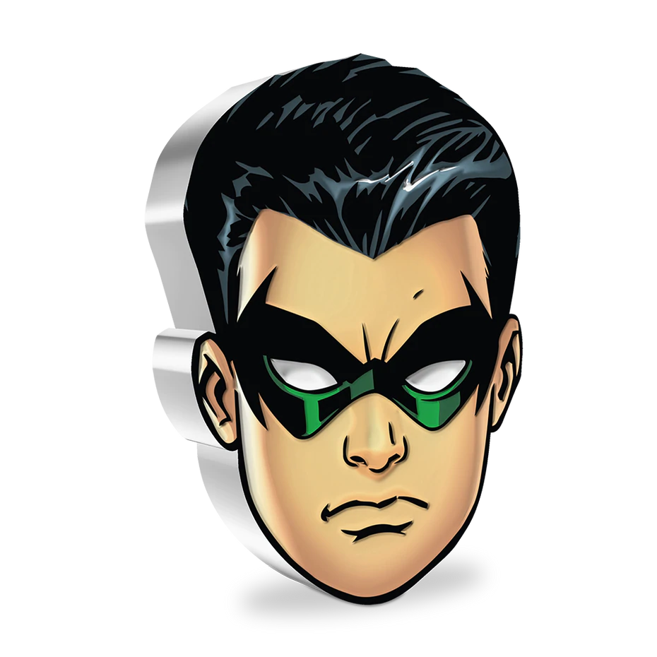 Niue Mint 2022 Faces of Gotham Robin 1 oz Silver Coin