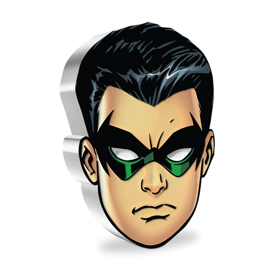 Niue Mint 2022 Faces of Gotham Robin 1 oz Silver Coin