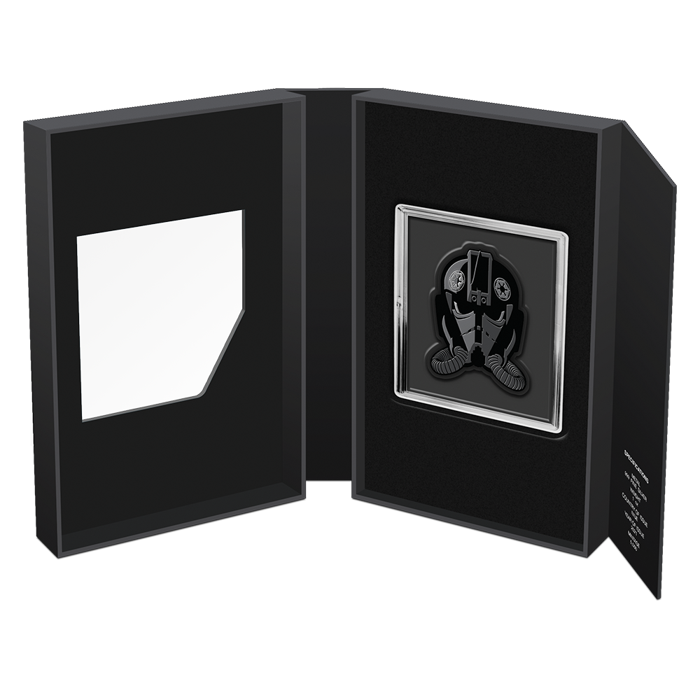 Niue Mint 2021 Faces of the Empire Imperial Tie Fighter Pilot 1 oz Silver Coin