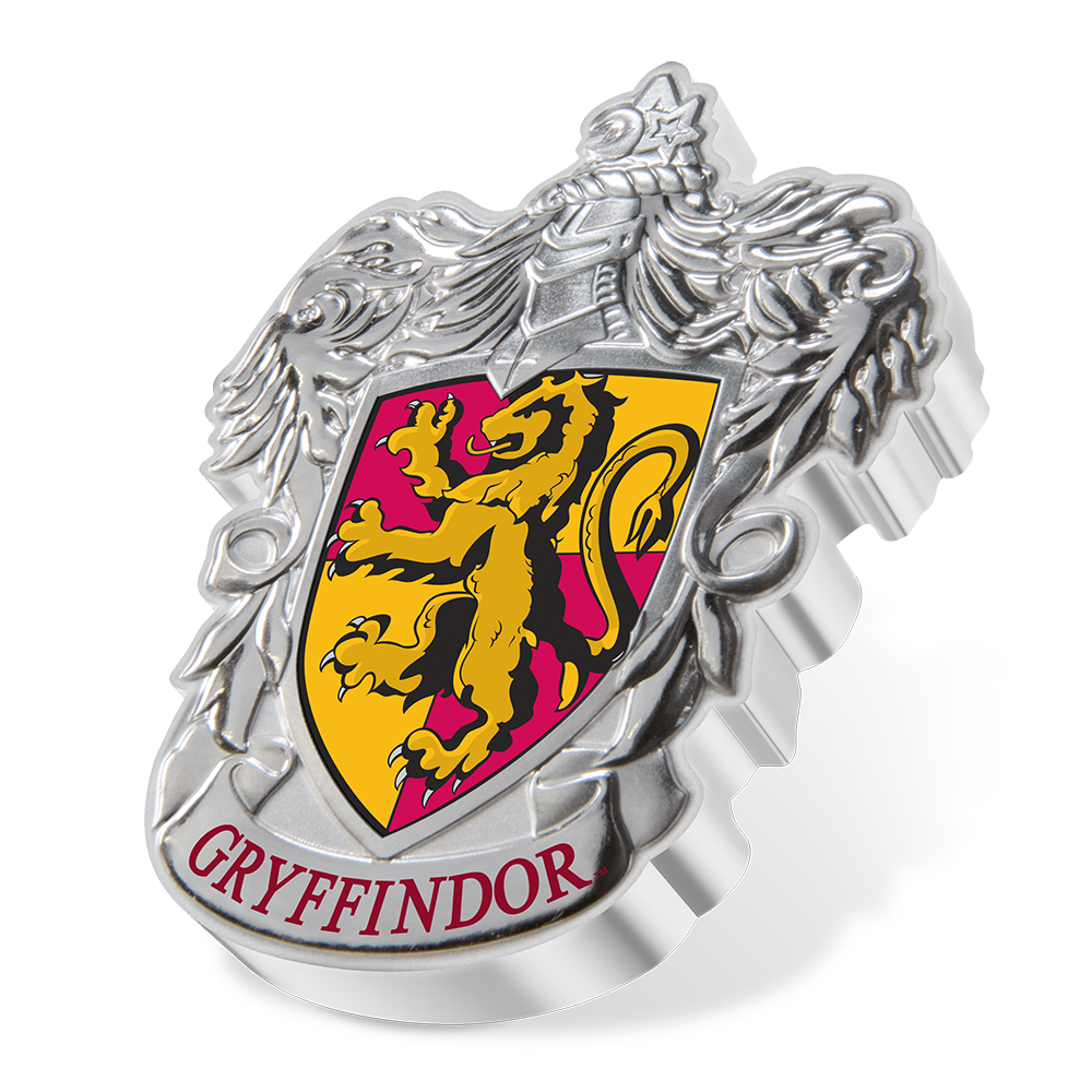  Silver Buffalo Harry Potter Gryffindor House Crest