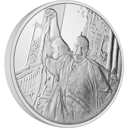 Niue Mint Harry Potter Lord Voldemort 1 oz Silver Coin
