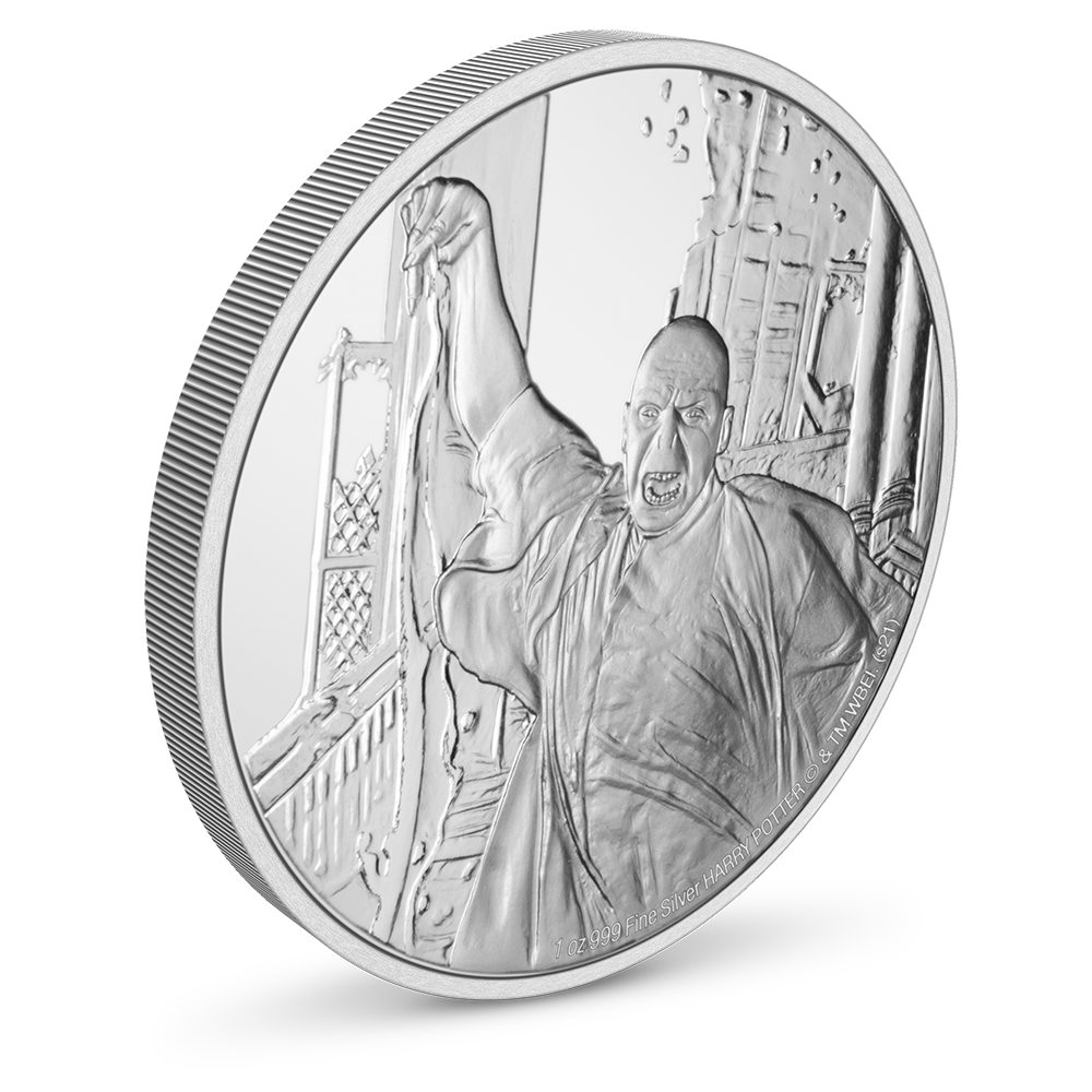 Niue Mint Harry Potter Lord Voldemort 1 oz Silver Coin