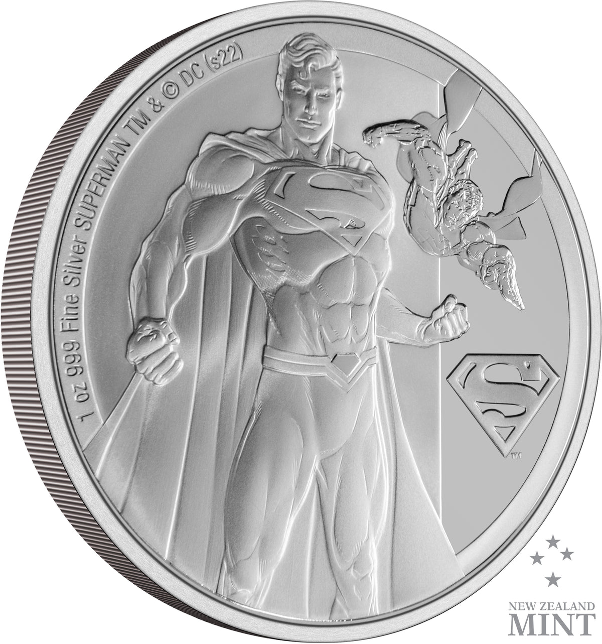 Niue Mint 2022 Superman Classic 1 oz Silver Coin