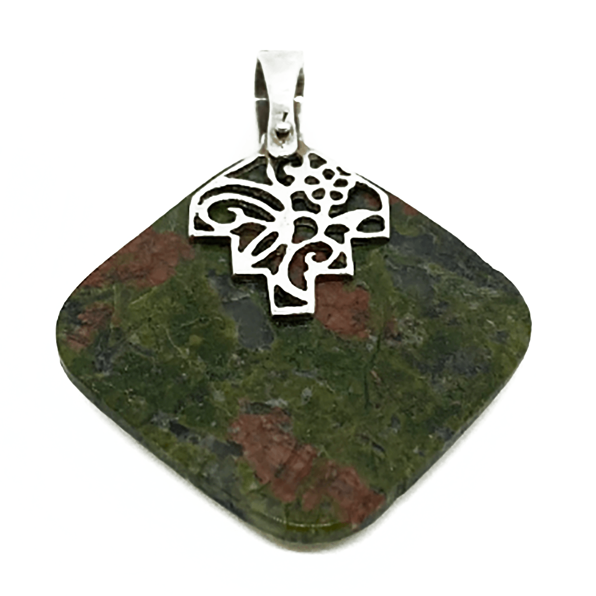 Great Lakes Boutique Silver & Jasper Pendant