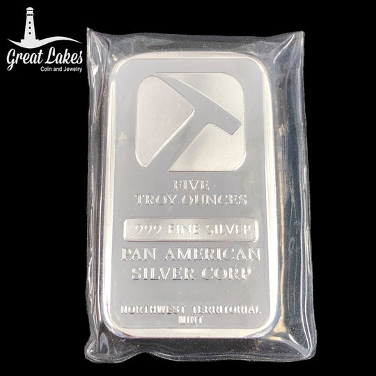 Pan America 5 oz Silver Bar