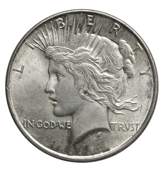 Pre 1935 Peace Silver Dollar BU (Random Year)