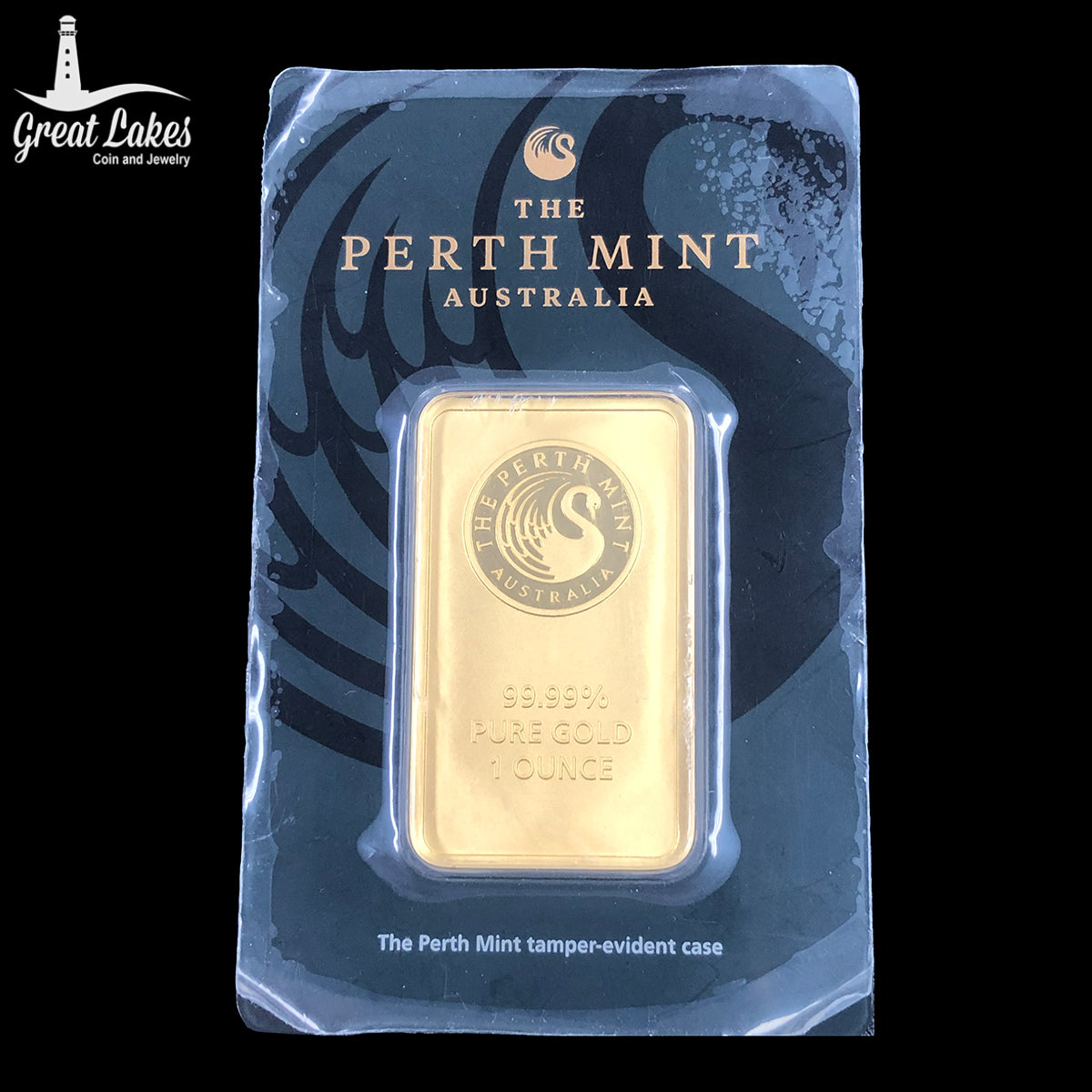 Perth Mint 1 oz Gold Bar - Great Lakes Coin
