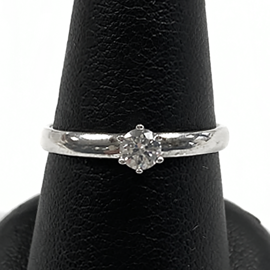 Silver & Cubic Zirconia Ring