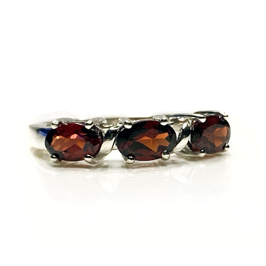 Silver & Glass Ring